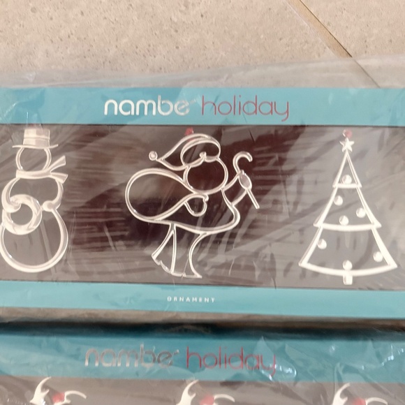 Brand New set of 15 Silver Ornaments - Picture 3 of 3